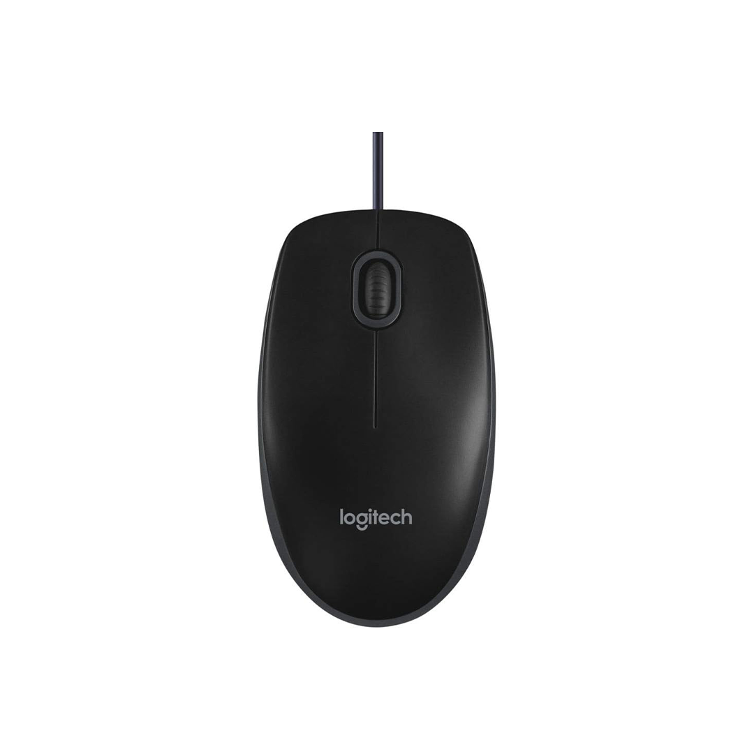 Logitech Business B100 Optical USB Mouse - Black in Qatar Logitech Business B100 Optical USB Mouse - Black in Qatar